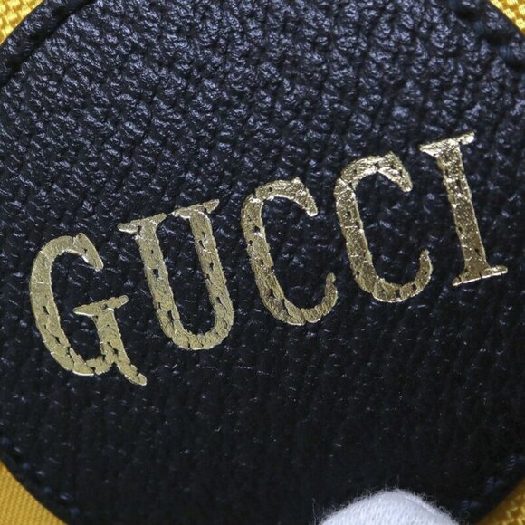 Gucci Off the Grid Backpack Yellow Black Nylon Leather Yellow main image 10